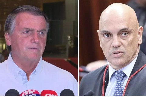 Com passaporte retido por risco de fuga, Bolsonaro se irrita e acusa Moraes de "lawfare"